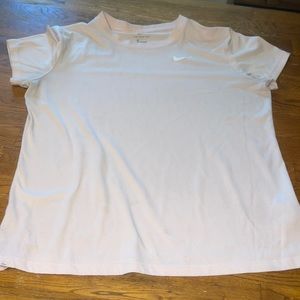 Light pink Nike dri-fit t shirt